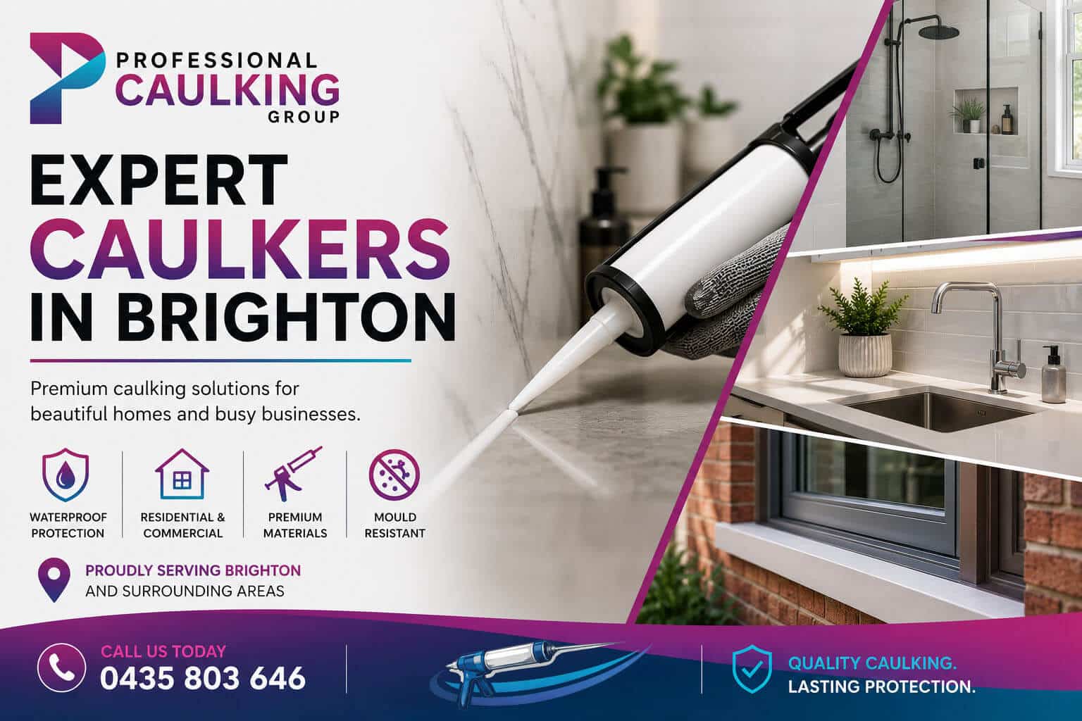 Expert Caulking Brighton