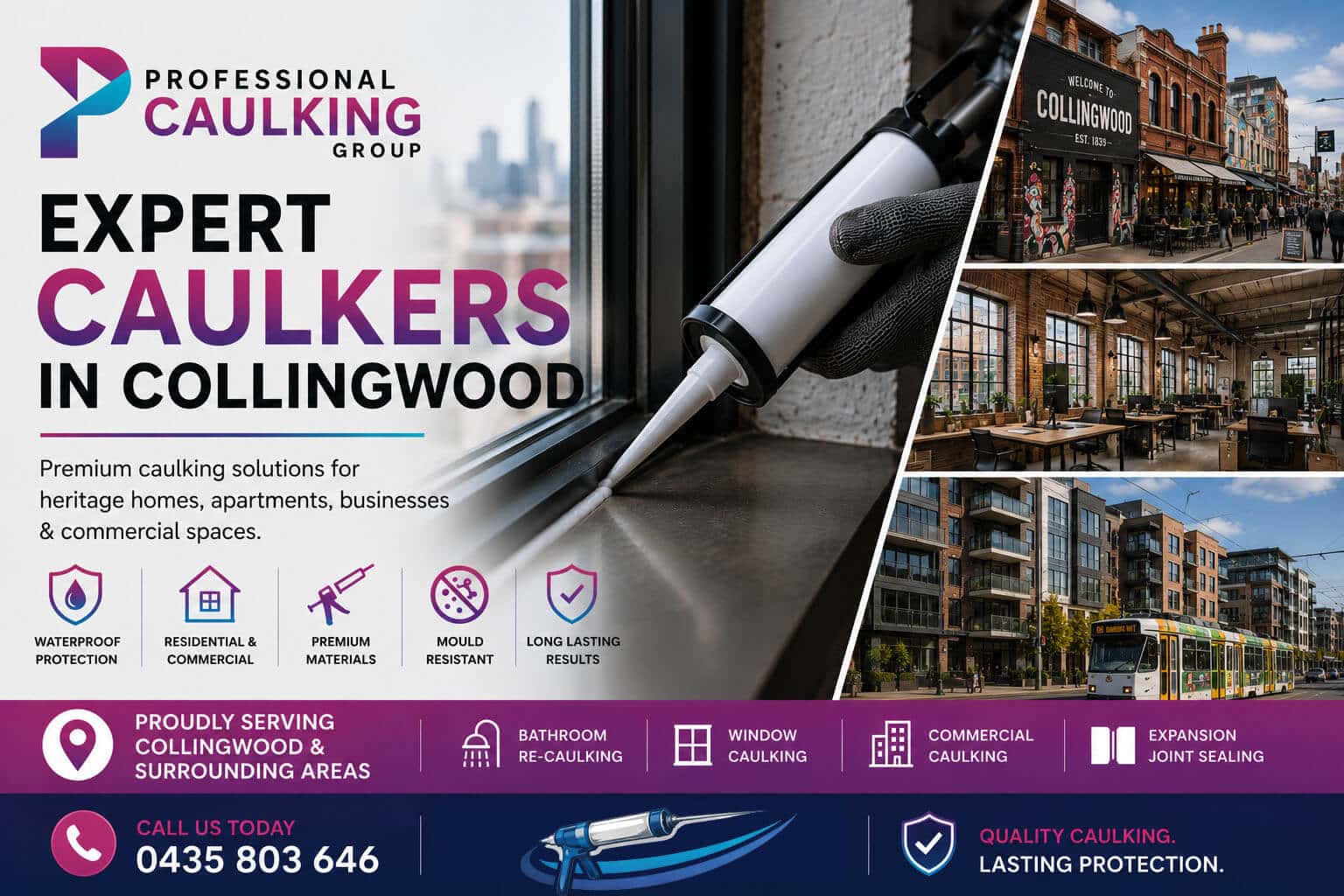 Expert Caulking Brighton