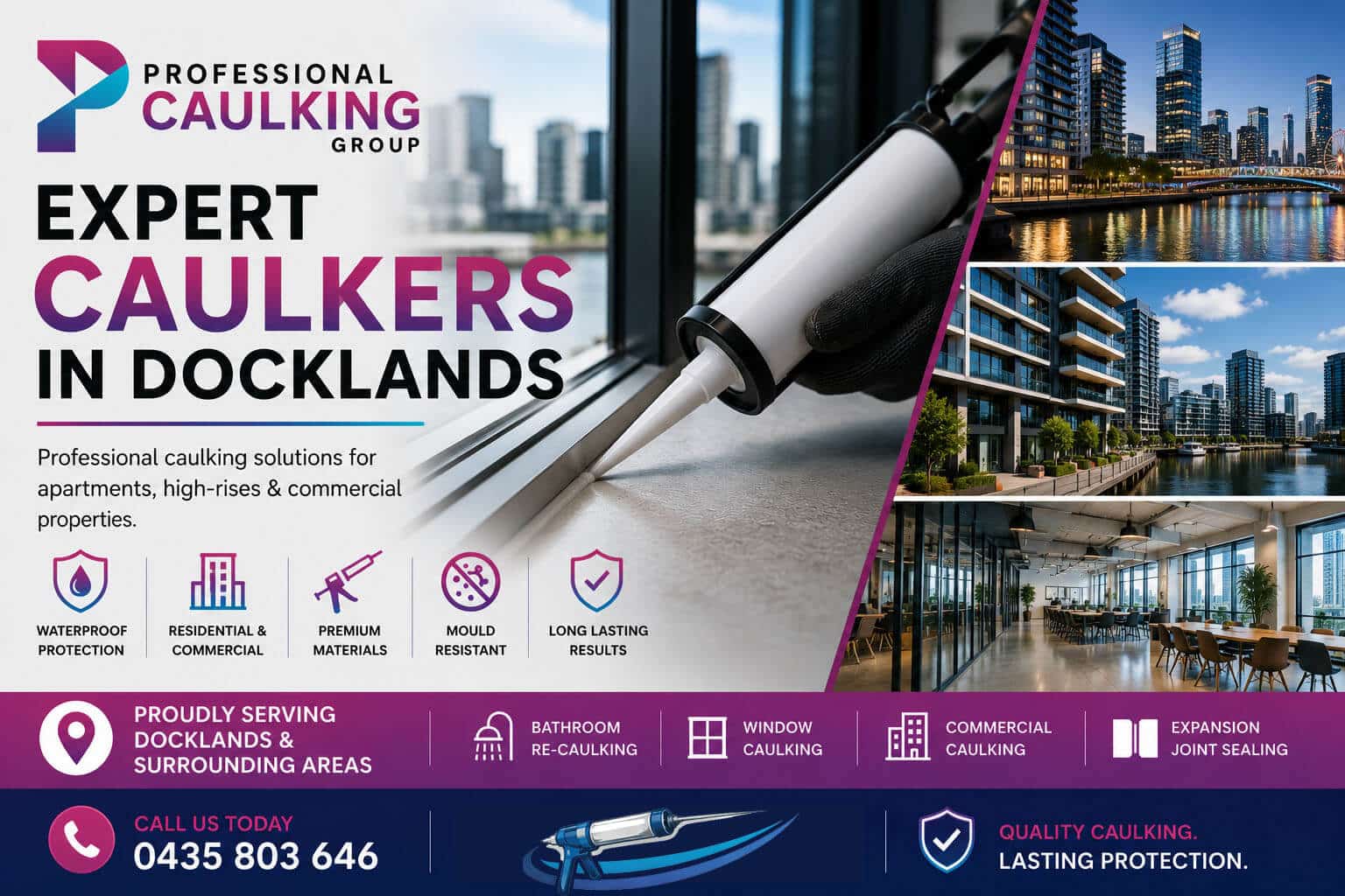 Expert Caulking Brighton