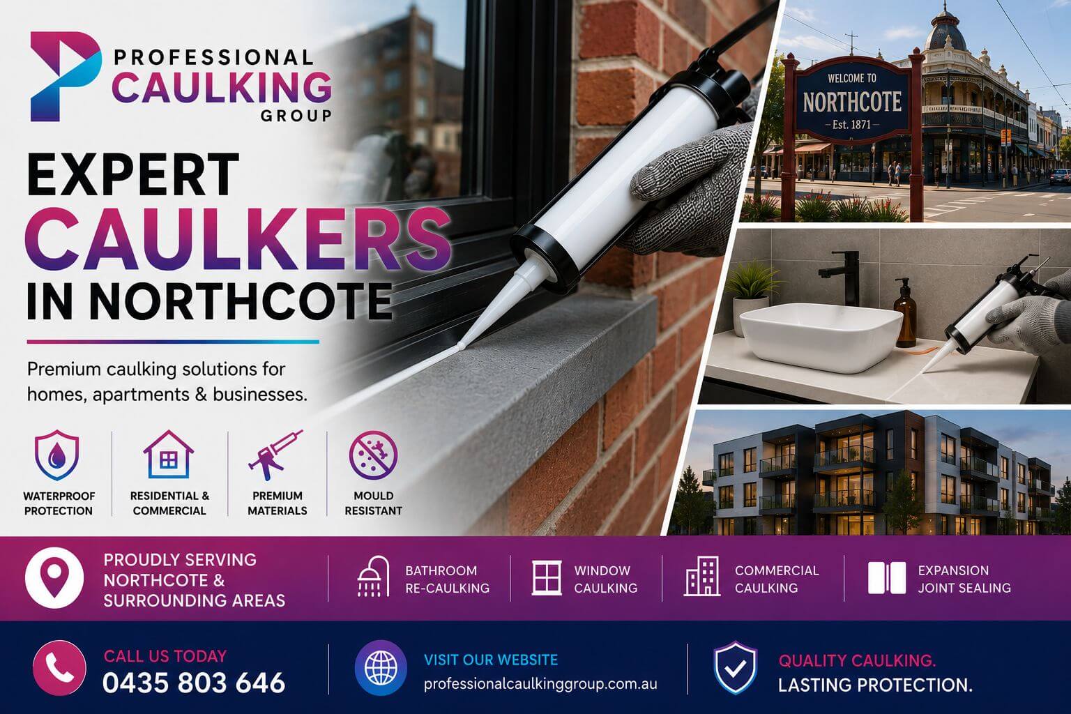 Expert Caulking Brighton