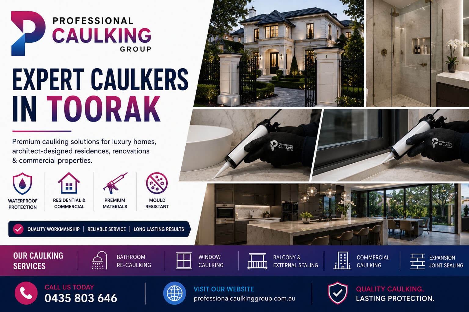 Expert Caulking Brighton